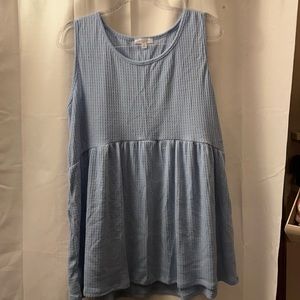 Chic Soul weekender babydoll tank